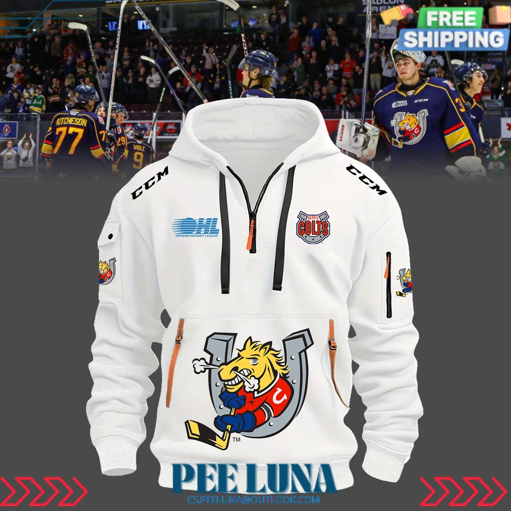 BARRIE COLTS 2024 NEW HOODIE