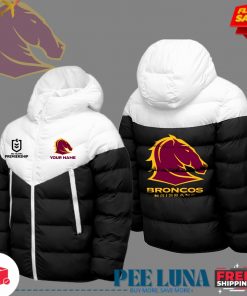 BRISBANE BRONCOS – NRL DOWN COTTON JACKET FASHIONS 2024