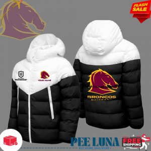 BRISBANE BRONCOS NRL DOWN COTTON JACKET FASHIONS 2024