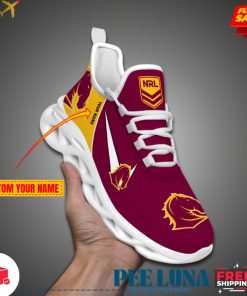 BRISBANE BRONCOS-PERSONALIZED NRL MAX SOUL SHOES