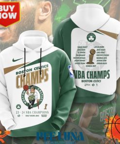 Boston Celtics 3D Apparel Hoodie – PLU 40