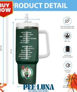 Boston Celtics 40oz Stanley Tumbler HOATT 5794