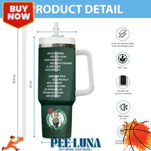 Boston Celtics 40oz Stanley Tumbler – PLU 10