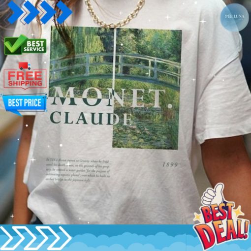 CLAUDE MONET T-SHIRT/THE WATER-LILY POND