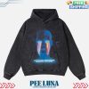 AMERICAN RETRO PATCH STAR HOODED HOODIE