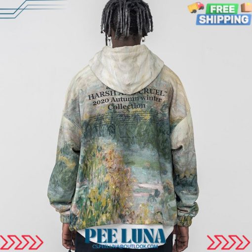 HARSH AND CRUEL PAINTED AUTUMN HOODIE