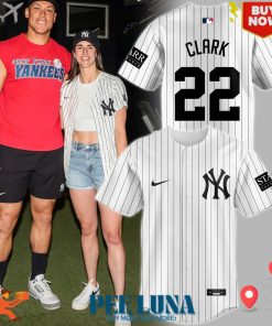 NEW YORK YANKEES CAITLIN CLARK JERSEY