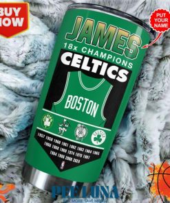 Personalized Boston Celtics Tumbler Cup PLU 615