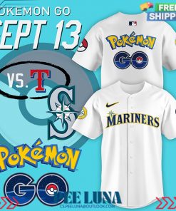 SEATTLE MARINERS 2024 POKÉMON GO NIGHT JERSEY