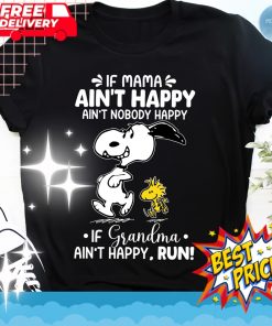 SNOOPY AIN’T HAPPY T-SHIRT