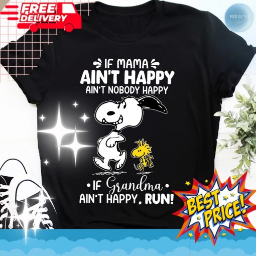 SNOOPY AIN’T HAPPY T-SHIRT