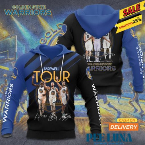 Golden State Warriors 3D Apparel Hoodie – PLU 128