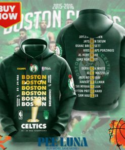 Boston Celtics 3D Apparel Hoodie – PLU 46