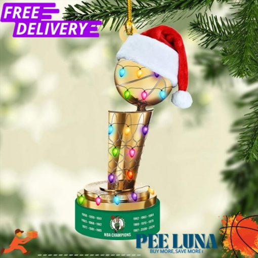 Boston Celtics Custom Shape 1-sided Acrylic Ornament – PLU 60