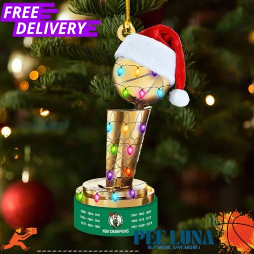 Boston Celtics Custom Shape 1-sided Acrylic Ornament – PLU 60