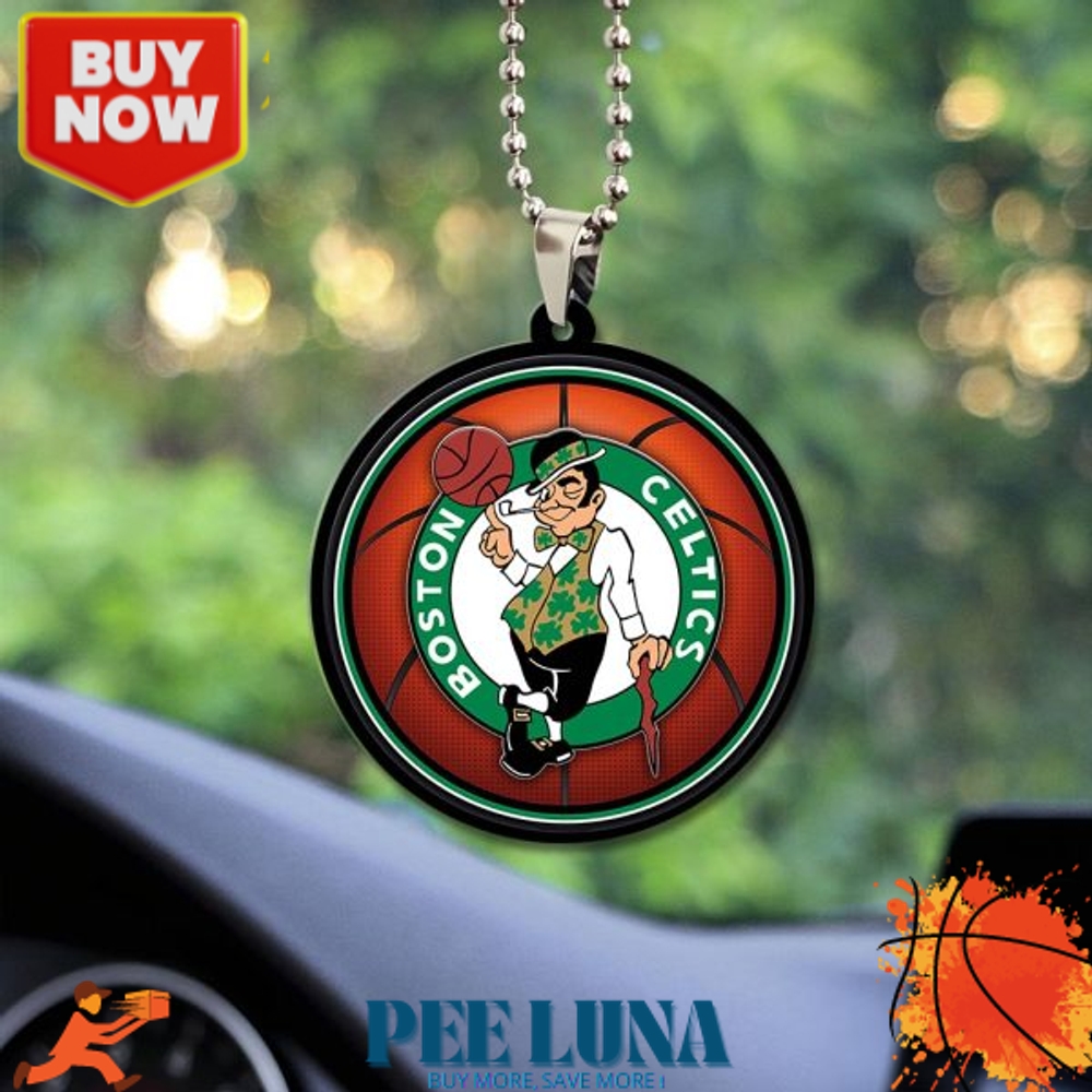 Boston Celtics Custom Shape 2-sided Acrylic Car Ornament – PLU 47