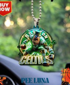 Boston Celtics Custom Shape 2-sided Acrylic Car Ornament – PLU 59