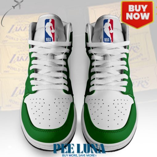 Boston Celtics Personalized NBA Sneaker Boots . Limited Edition