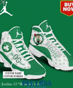 Boston Celtics Personalized Shoes Limited Edition AJ13