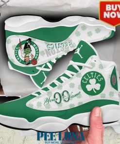 Boston Celtics Personalized Shoes Limited Edition AJ13