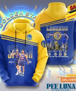 Golden State Warriors 3D Apparel Hoodie  –  PLU 126