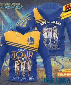 Golden State Warriors 3D Apparel Hoodie – PLU 136