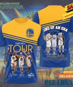 Golden State Warriors 3D Apparel T-Shirt PLU 135