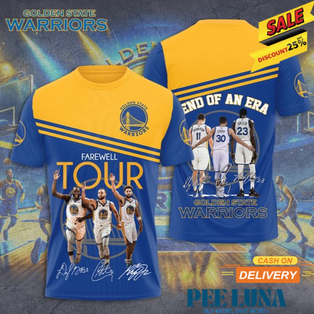 Golden State Warriors 3D Apparel T-Shirt PLU 135