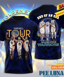 Golden State Warriors 3D Apparel T-Shirt PLU 139