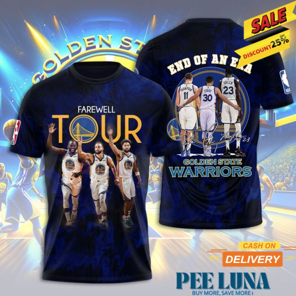 Golden State Warriors 3D Apparel T-Shirt PLU 139