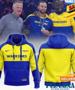 Golden State Warriors Team Warm Up Hoodie