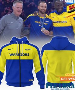 Golden State Warriors Team Warm Up Zip Hoodie