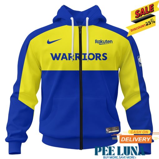 Golden State Warriors Team Warm Up Zip Hoodie