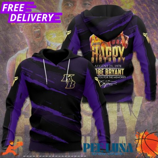 Kobe Bryant 3D Apparel Hoodie – PLU 100