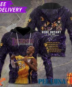 Kobe Bryant 3D Apparel Hoodie – PLU 82