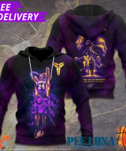 Kobe Bryant 3D Apparel Hoodie – PLU 88