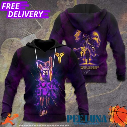 Kobe Bryant 3D Apparel Hoodie – PLU 88