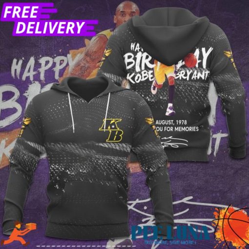 Kobe Bryant 3D Apparel Hoodie – PLU 98