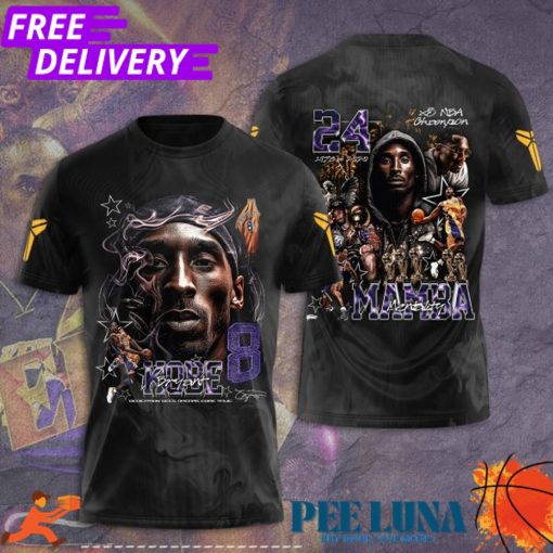 Kobe Bryant 3D Apparel T- Shirt  PLU 61