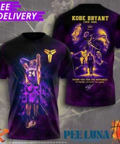 Kobe Bryant 3D Apparel T-Shirt  PLU 87