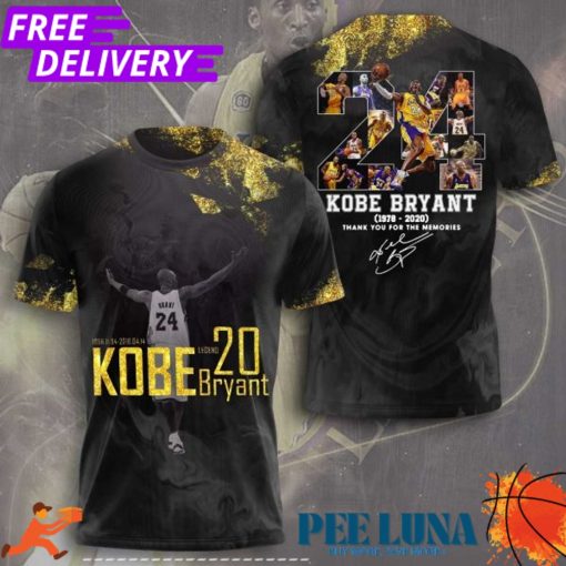 Kobe Bryant 3D Apparel T-Shirt PLU 89