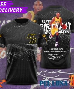 Kobe Bryant 3D Apparel T-Shirt PLU 97