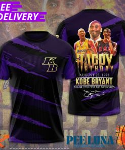 Kobe Bryant 3D Apparel  T-Shirt PLU 99