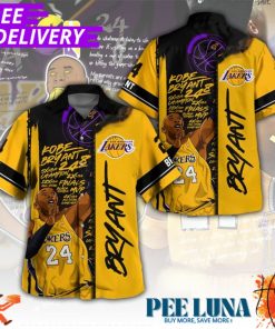 Kobe Bryant 3D Hawaiian Shirt -PLU 66