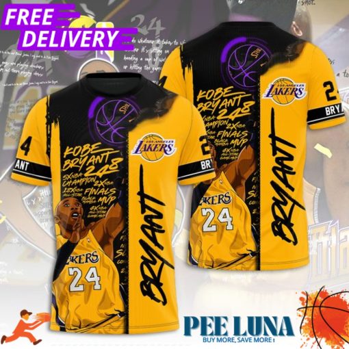 Kobe Bryant 3D T-Shirt PLU 65