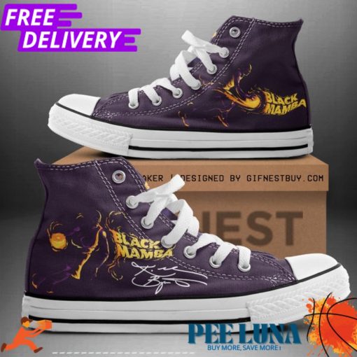 Kobe Bryant High Top Canvas Shoes – PLU 120