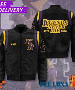 Kobe Bryant x Los Angeles Lakers 3D Bomber Jacket – PLU 103