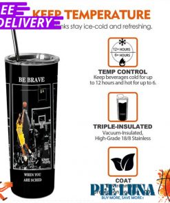 Kobe Bryant x Los Angeles Lakers Skinny Tumbler PLU 107