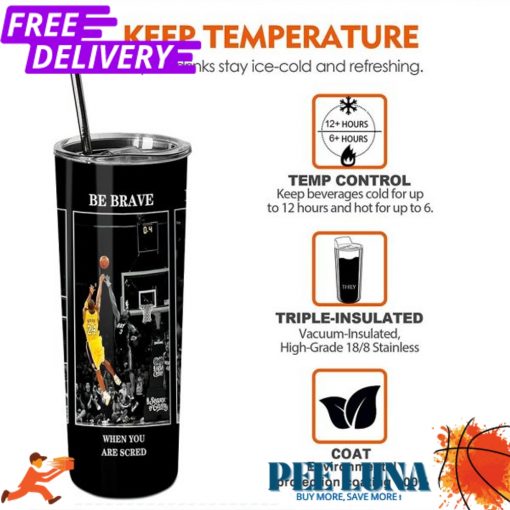 Kobe Bryant x Los Angeles Lakers Skinny Tumbler – PLU 107