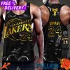 Kobe Bryant x Los Angeles Lakers 3D Apparel T-Shirt PLU 74